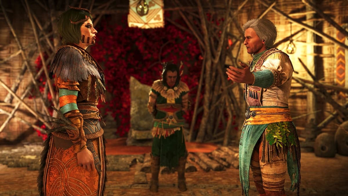 Village leaders meeting in Greedfall 2